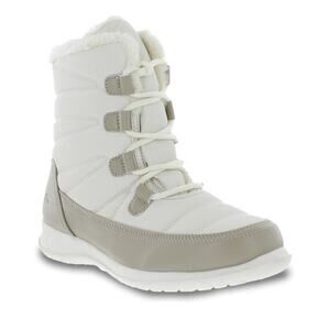 Totes Jessie Off White Sz 9.5 Waterproof Boots